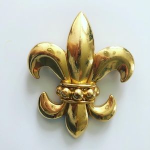 Vintage Givenchy Brooch Gold